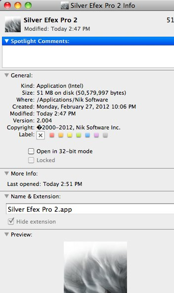 Silver Efex Pro 2 Screenshot 1