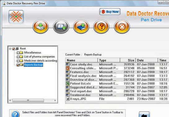 USB Flash Drive File Recovery Screenshot 1