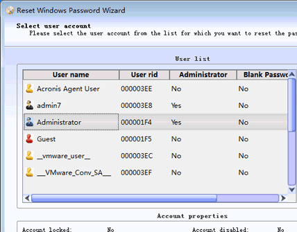 Lazesoft Recover My Password Pro Screenshot 1