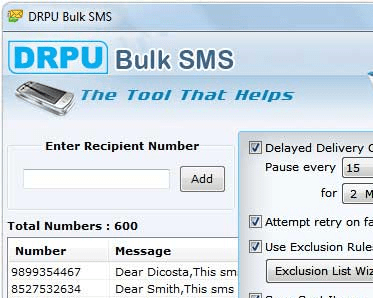 Text Messaging Software for PC Screenshot 1