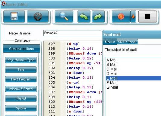 Efficient Macro Recorder Screenshot 1