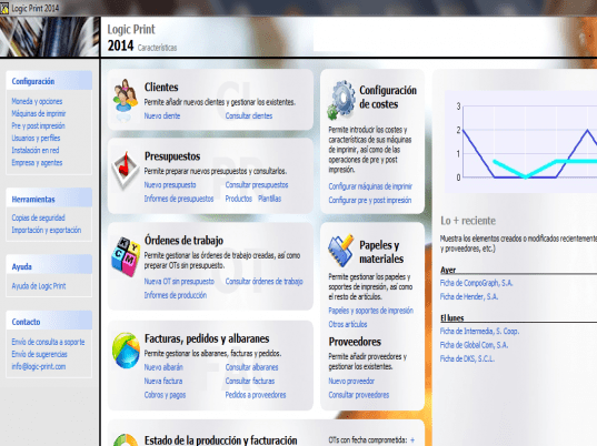 Software Artes Graficas Logic Print Screenshot 1