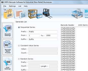 Warehouse Barcode Screenshot 1