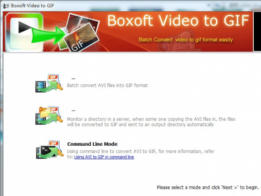 Boxoft Video To GIF Screenshot 1