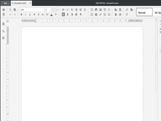 ONLYOFFICE Desktop Editors Screenshot 1