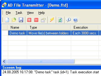 AD FileTransmitter Screenshot 1