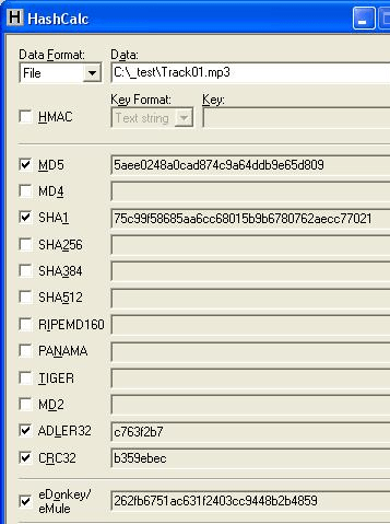 HashCalc Screenshot 1