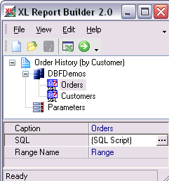 XL Report Builder Screenshot 1