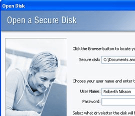 SafeIT Secure Disk Screenshot 1