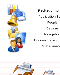 Business Icons Collection (XP) Screenshot 1