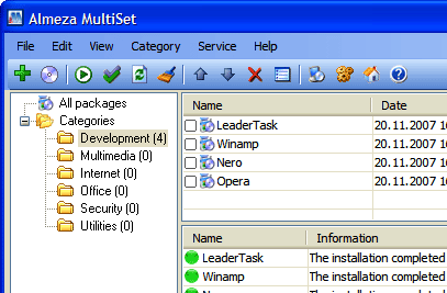 MultiSet Unattended Installer Screenshot 1