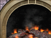 3D Cozy Fireplace Screen Saver Screenshot 1