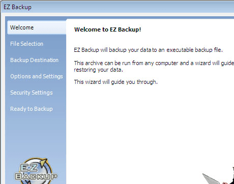 EZ Backup Windows Live Messenger Basic Screenshot 1