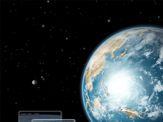 Earth 3D Space Survey Screensaver Screenshot 1