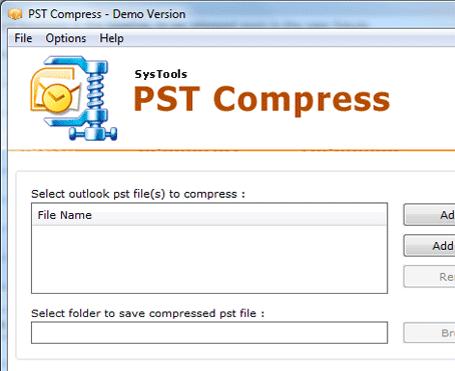 Compact Outlook File Screenshot 1