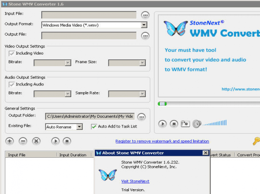 Stone WMV Converter Screenshot 1
