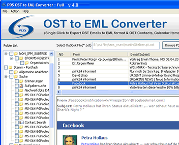 OST to EML Screenshot 1