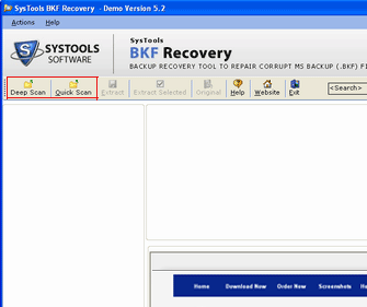 BKF Repair Free Tool Screenshot 1