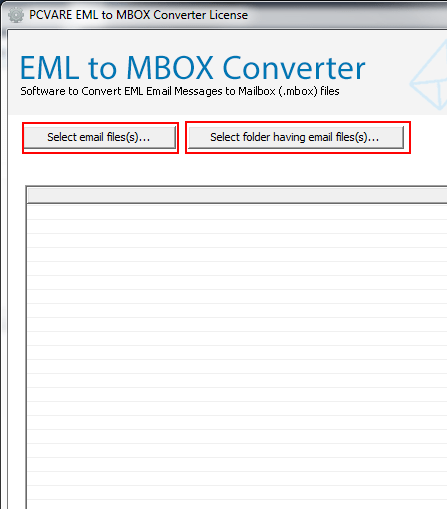 Windows Live Mail to MBOX Screenshot 1