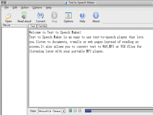 Text to Speech Maker Screenshot 1