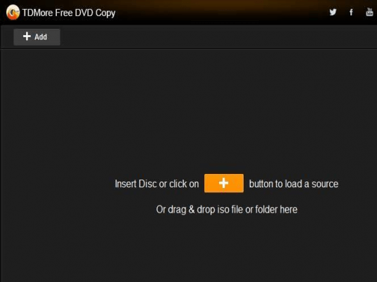 TDMore Free DVD Copy Screenshot 1
