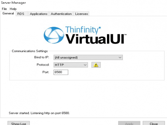 Thinfinity VirtualUI Screenshot 1