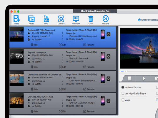 MacX Video Converter Pro Xmas Edition Screenshot 1