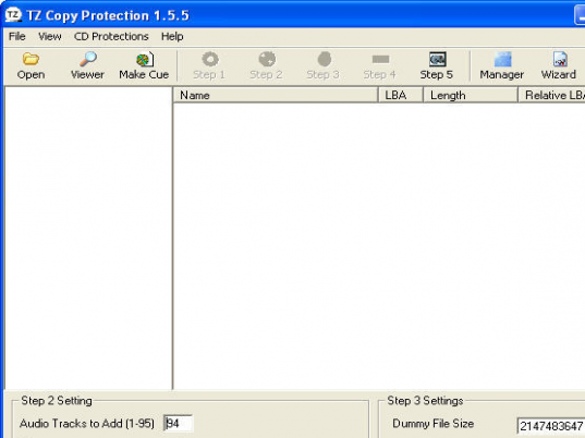 TZ Copy Protection Screenshot 1