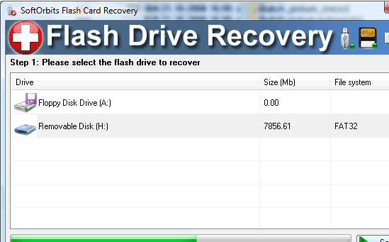 SoftOrbits Flash Drive Recovery Screenshot 1