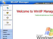 WinXP Manager Screenshot 1
