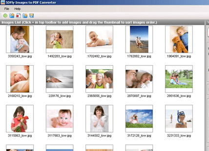 5DFly Images to PDF Converter Screenshot 1