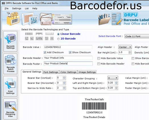 Bank Business Barcode Screenshot 1