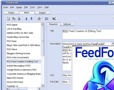 FeedForAll Screenshot 1