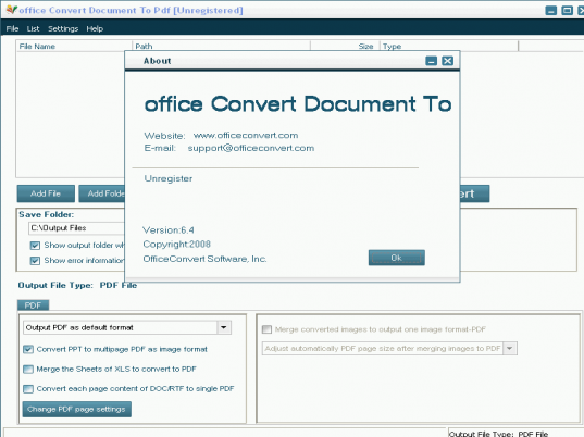 office Convert Document To Pdf Screenshot 1