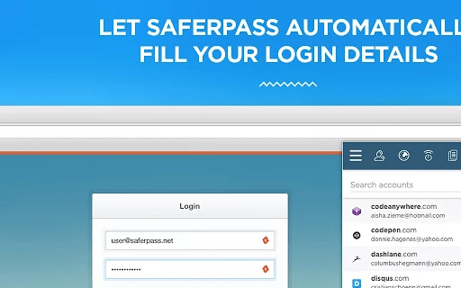 SaferPass Screenshot 1