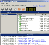 Abacre Web Site Uploader Screenshot 1