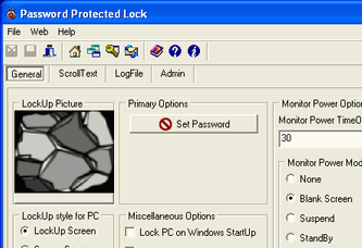Password Protected Lock Screenshot 1