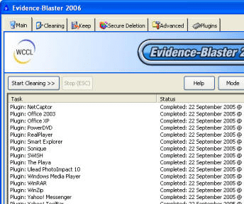 Evidence-Blaster Screenshot 1