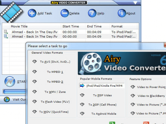 123 Video Converter Screenshot 1