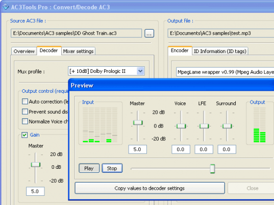 AC3Tools Pro Screenshot 1