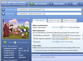 SWF Video Converter Screenshot 1