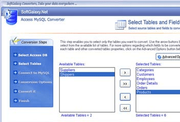 Access-MySql Converter Screenshot 1