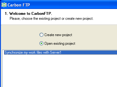 CarbonFTP Screenshot 1