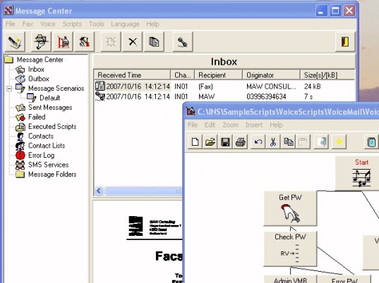 Integrated Notification System (IVR) Screenshot 1
