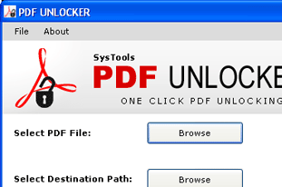 Protected PDF Unlock Screenshot 1