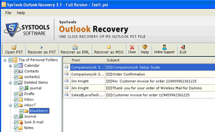 Scan Outlook for Errors Screenshot 1
