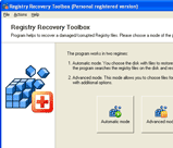 Registry Recovery Toolbox Screenshot 1