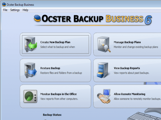 Ocster Backup Business 6 Screenshot 1