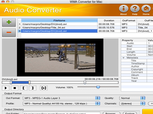 WMA Converter Screenshot 1