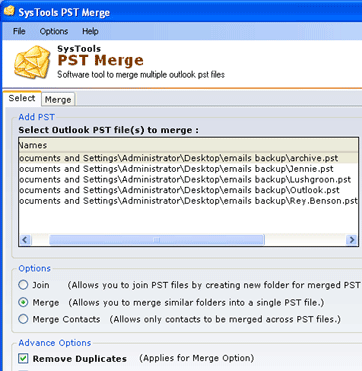 Merge Emails in Outlook Screenshot 1